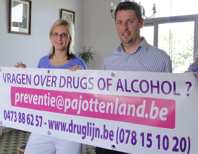 Preventie drugs en alcohol voorstelling spandoek (5)